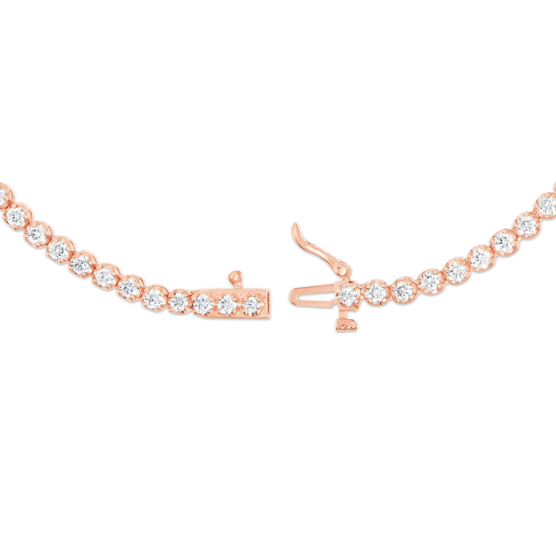 Diamond Tennis Chain, 3.5 mm - Shyne Jewelers Yellow Gold Shyne Jewelers