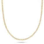 Diamond Tennis Chain, 3.5 mm - Shyne Jewelers Yellow Gold Shyne Jewelers