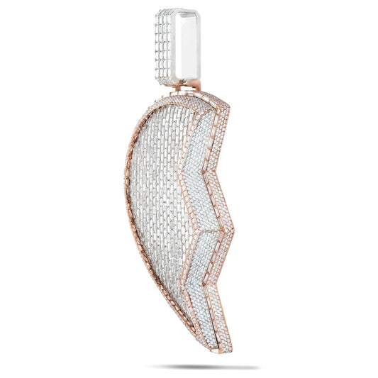 DigDat Broken Heart Diamond Pendant