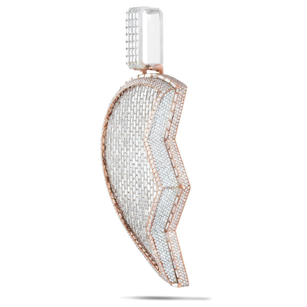 DigDat Broken Heart Diamond Pendant