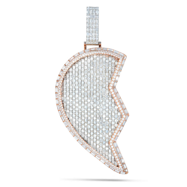 DigDat Broken Heart Diamond Pendant