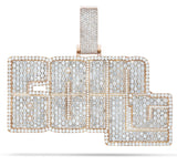 DigDat Custom Pain-Built Diamond Pendant - Shyne Jewelers Shyne Jewelers