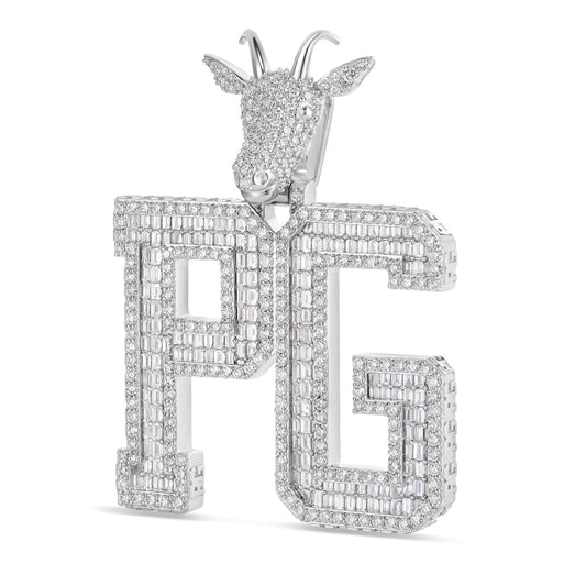 DSturdy Custom "PG" Pendant - Shyne Jewelers PGCUSTOM Shyne Jewelers