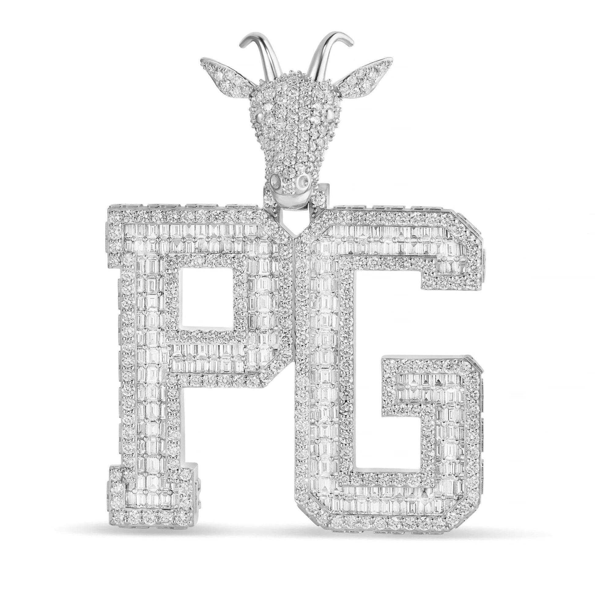 DSturdy Custom "PG" Pendant - Shyne Jewelers PGCUSTOM Shyne Jewelers