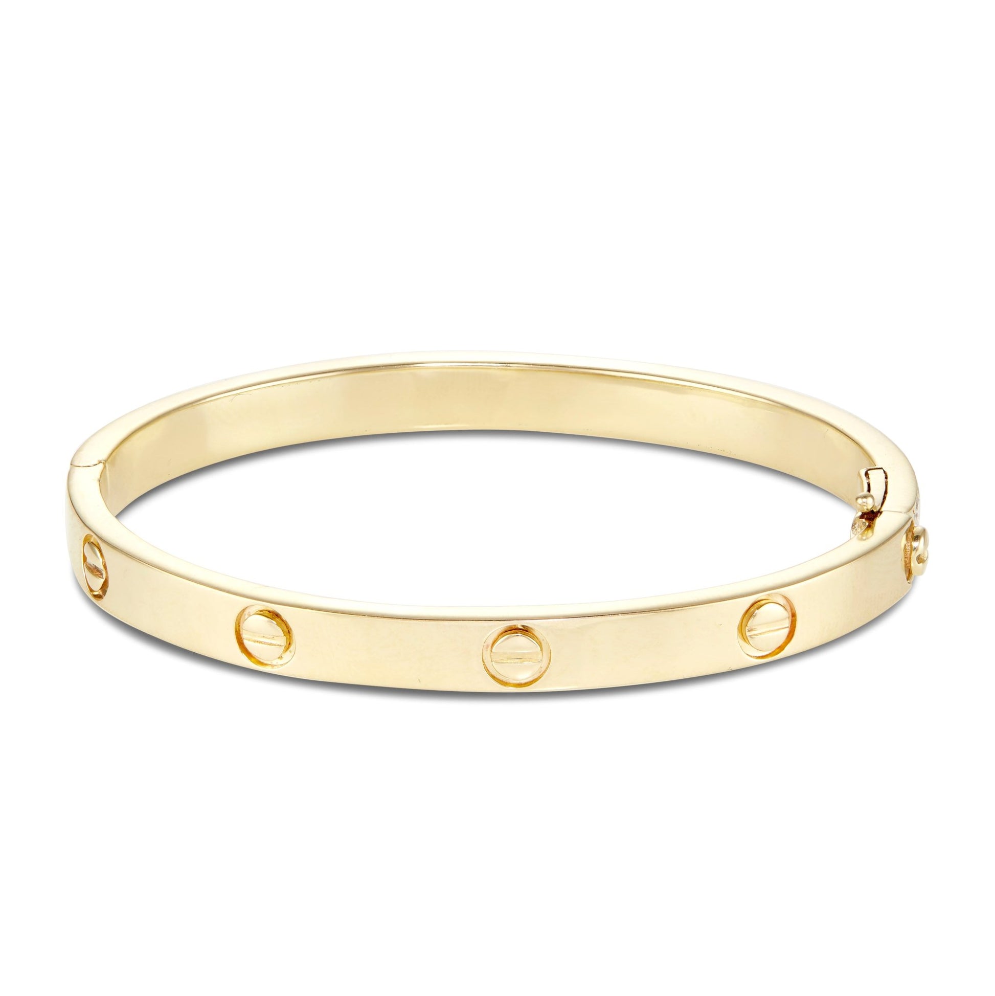 Emerald Cartier Love Bangle - Shyne Jewelers CLB_EMR Yellow Gold Shyne Jewelers