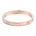 Emerald Cartier Love Bangle - Shyne Jewelers CLB_EMR Rose Gold Shyne Jewelers