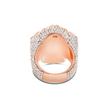 Emerald Cross Diamond Ring - Shyne Jewelers 135-00204 Shyne Jewelers