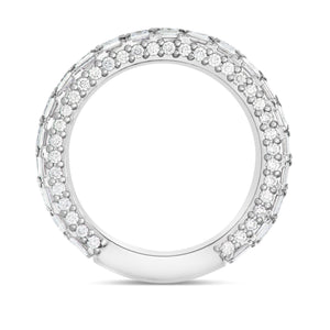 Emerald Eternity Ring - Shyne Jewelers GMR-636 4 Shyne Jewelers