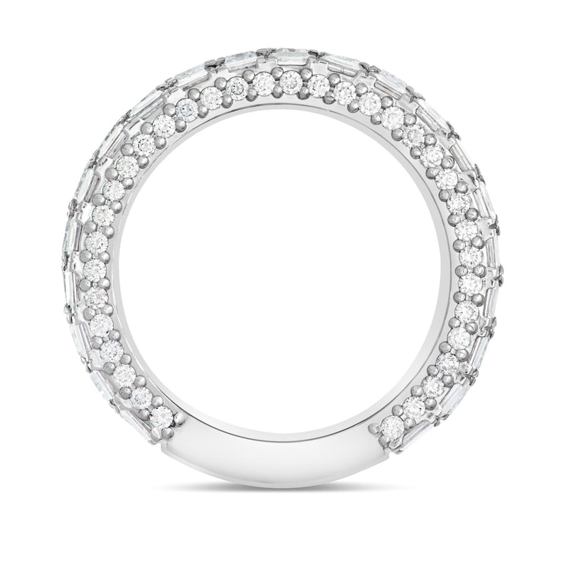 Emerald Eternity Ring - Shyne Jewelers GMR-636 4 Shyne Jewelers