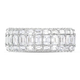 Emerald Eternity Ring - Shyne Jewelers GMR-636 4 Shyne Jewelers