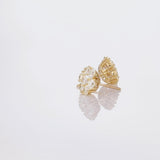 14K Gold Shyne Collection 10pt Diamond Flower Studs
