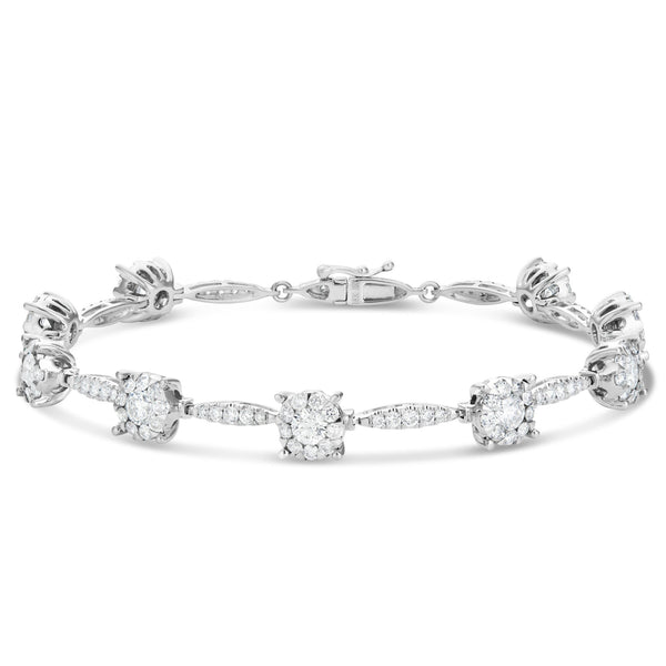 Fancy Style Diamond Bracelet - Shyne Jewelers Shyne Jewelers