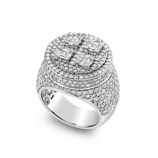 Fashion Diamond Ring - Shyne Jewelers CIRCLEBAGDIARING_2 Shyne Jewelers