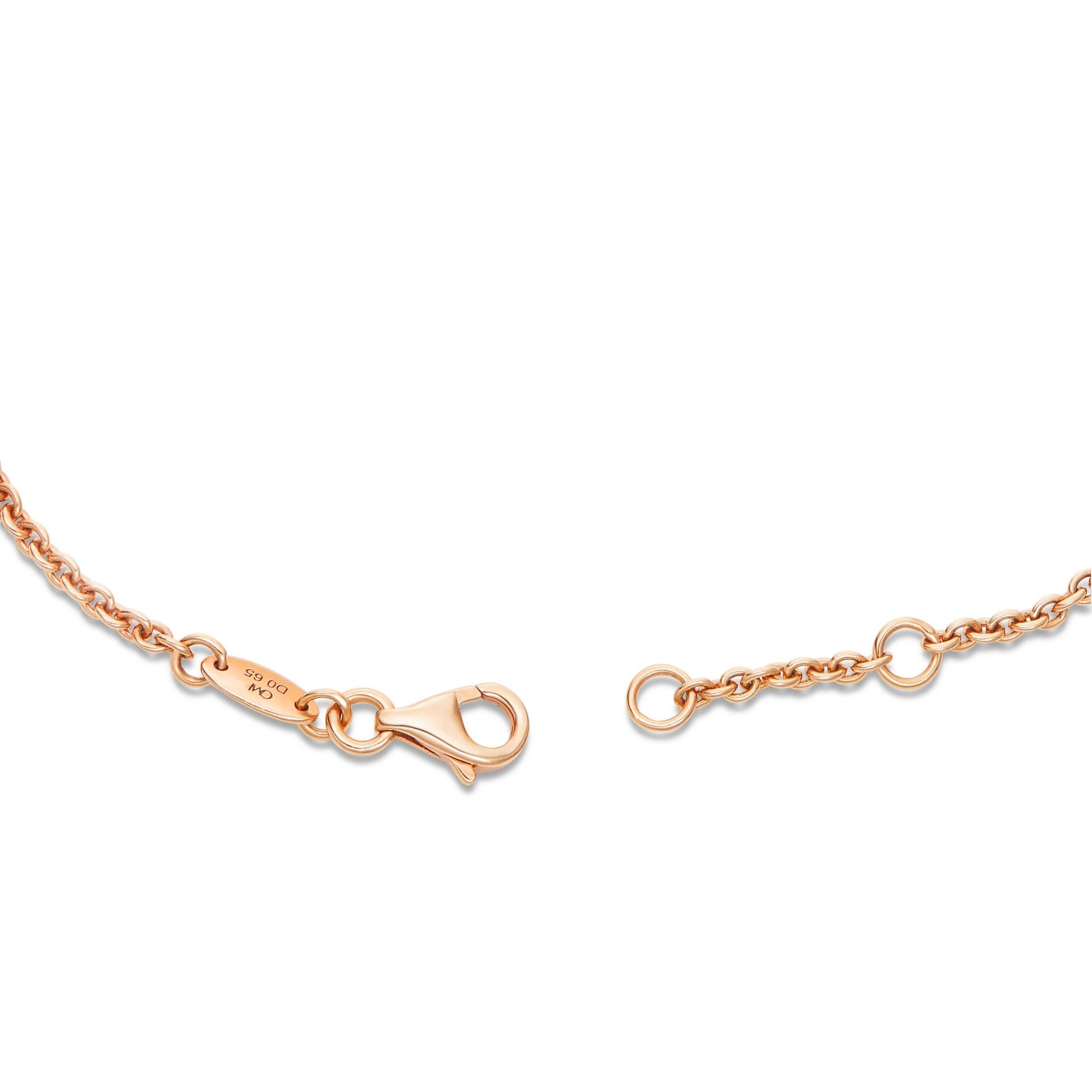 Floating Diamond Pendant Bracelet - Shyne Jewelers Rose Gold Shyne Jewelers
