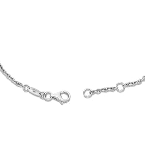 Floating Diamond Pendant Bracelet - Shyne Jewelers White Gold Shyne Jewelers