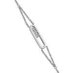 Floating Diamond Pendant Bracelet - Shyne Jewelers White Gold Shyne Jewelers