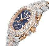 Full Diamond Patek Philippe Nautilis 40.5 - Shyne Jewelers DIAPATEKNAUSTT Patek Philippe