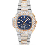 Full Diamond Patek Philippe Nautilis 40.5 - Shyne Jewelers DIAPATEKNAUSTT Patek Philippe