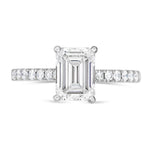 GIA Certified Emerald Engagement Ring - Shyne Jewelers 4 Shyne Jewelers