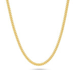 Gold Cuban Chain, 2.5mm - Shyne Jewelers 10KT Yellow Gold 16