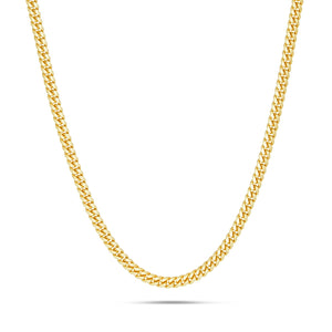 Gold Cuban Chain, 2.5mm - Shyne Jewelers 10KT Yellow Gold 16