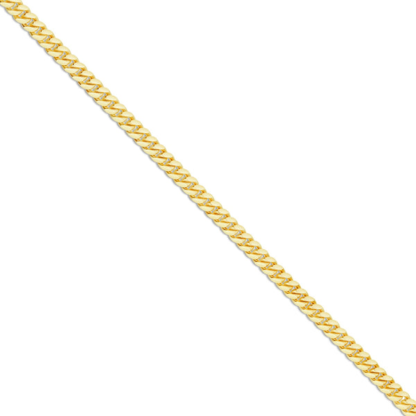 Gold Cuban Chain, 2mm - Shyne Jewelers 10KT Yellow Gold 16" Shyne Jewelers