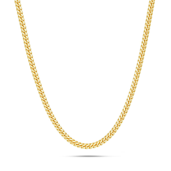 Gold Cuban Chain, 2mm - Shyne Jewelers 10KT Yellow Gold 16" Shyne Jewelers