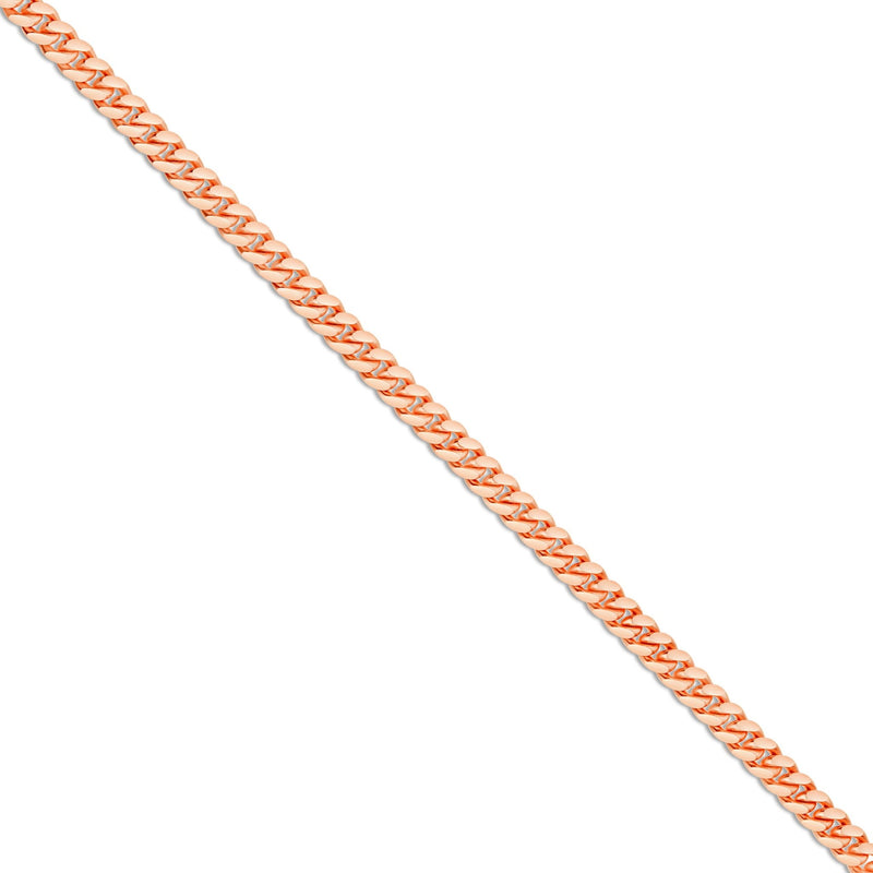 Gold Cuban Chain, 3mm - Shyne Jewelers 10KT Rose Gold 16" Shyne Jewelers