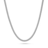 Gold Cuban Chain, 3mm - Shyne Jewelers 10KT White Gold 16" Shyne Jewelers