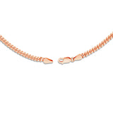 Gold Cuban Chain, 4mm - Shyne Jewelers 10KT Rose Gold 16" Shyne Jewelers