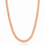 Gold Cuban Chain, 5mm - Shyne Jewelers 10KT Rose Gold 18" Shyne Jewelers