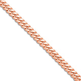 Gold Cuban Chain, 5mm - Shyne Jewelers 10KT Rose Gold 18" Shyne Jewelers