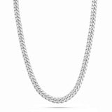 Gold Cuban Chain, 5mm - Shyne Jewelers 10KT White Gold 18" Shyne Jewelers