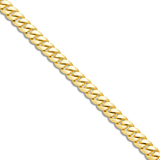 Gold Cuban Chain, 6mm - Shyne Jewelers 10KT Yellow Gold 16" Shyne Jewelers