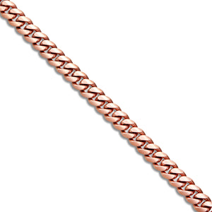 Gold Cuban Chain, 9.5 mm - Shyne Jewelers Rose Gold Shyne Jewelers