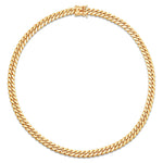 Gold Cuban Chain, 9.5 mm - Shyne Jewelers Yellow Gold Shyne Jewelers