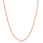 14K Solid Gold 1.25 mm Franco Chain