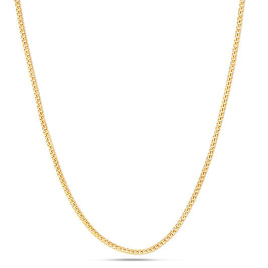 Gold Franco Chain, 2 mm - Shyne Jewelers 10K Yellow Gold 16 Shyne Jewelers