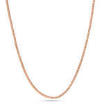 Gold Franco Chain, 2 mm - Shyne Jewelers 10K Rose Gold 16 Shyne Jewelers