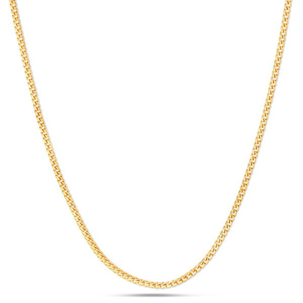10K Solid Gold 3mm Franco Chain Shyne Jewelers