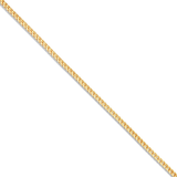 10K Solid Gold 3mm Franco Chain