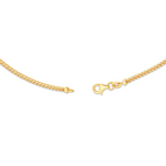 10K Solid Gold 3mm Franco Chain