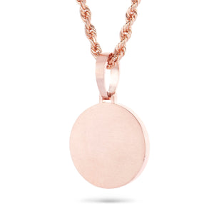Gold Picture Pendant, 1 Inch - Shyne Jewelers 160-00052 Rose Gold Shyne Jewelers
