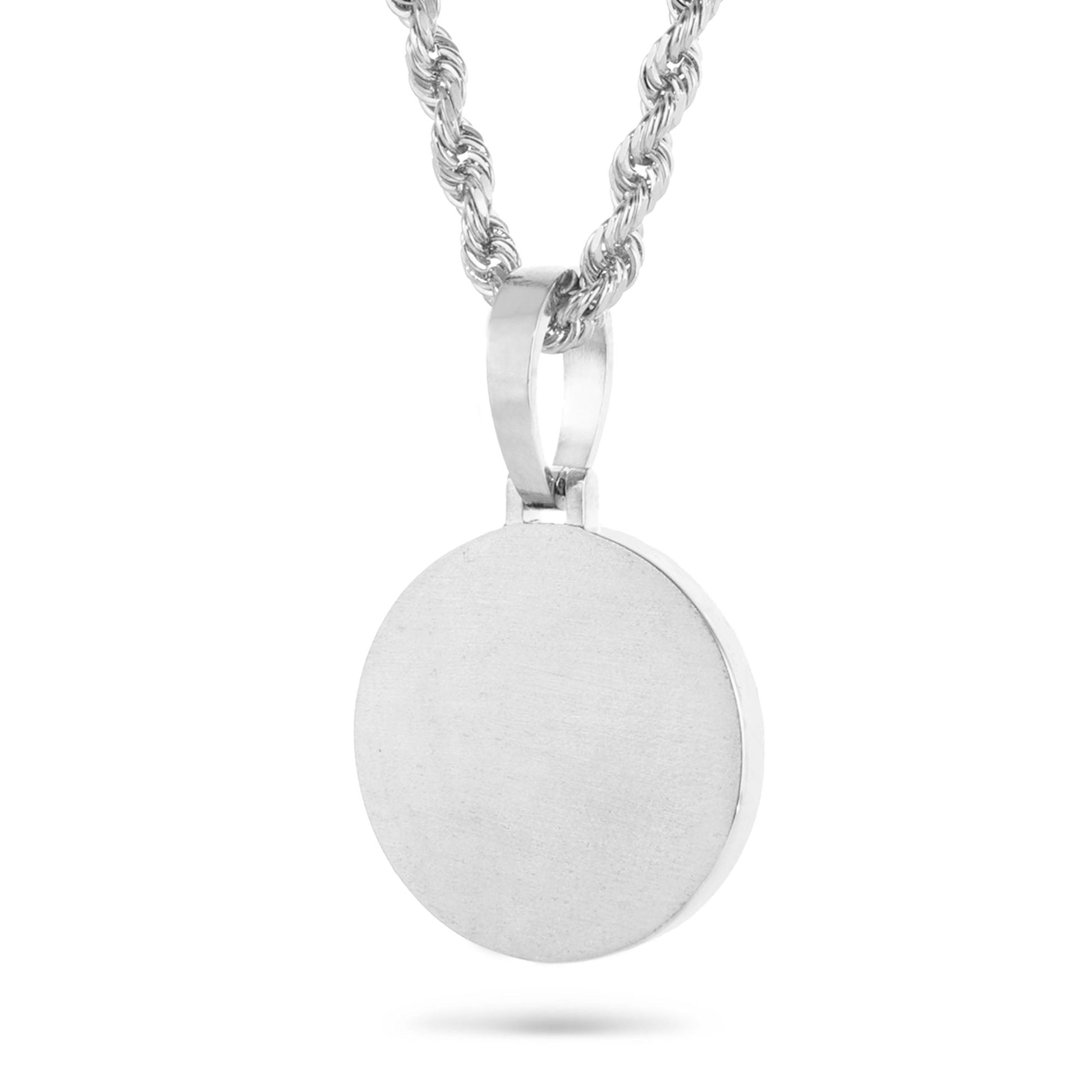 Gold Picture Pendant, 1 Inch - Shyne Jewelers 160-00052 White Gold Shyne Jewelers