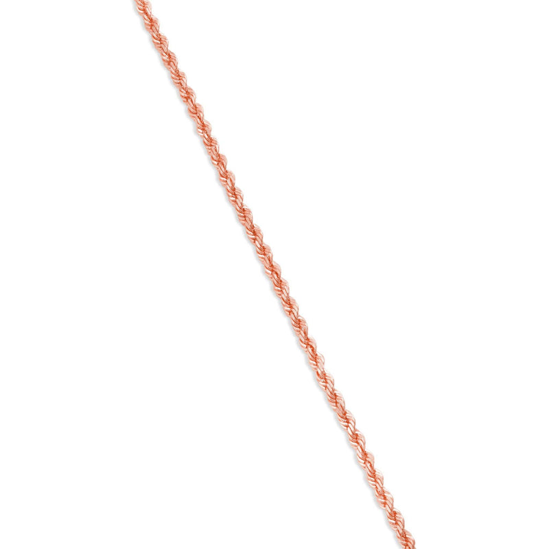 Gold Rope Chain, 2.5 mm - Shyne Jewelers 430-00142 10K 16" Rose Gold Shyne Jewelers
