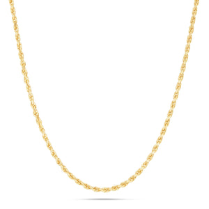 Gold Rope Chain, 3 mm - Shyne Jewelers 430-00790 10K 16 