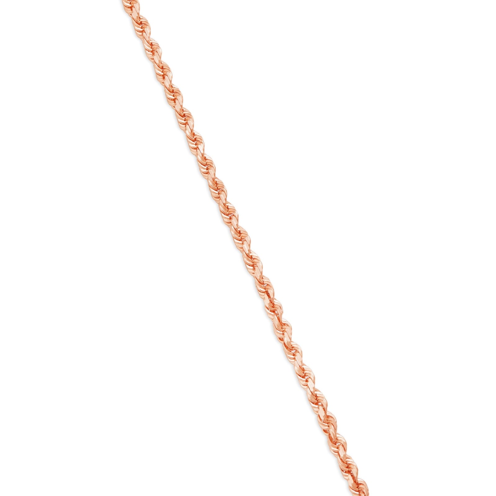 10K Solid Gold Rope Chain, 3mm – SHYNE JEWELERS