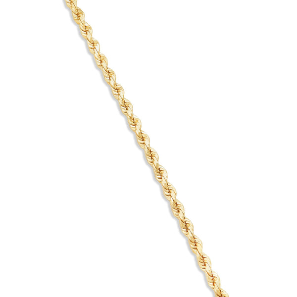 Gold Rope Chain, 4 mm - Shyne Jewelers Yellow Gold 10KT 16 Shyne Jewelers