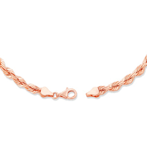 Gold Rope Chain, 5 mm - Shyne Jewelers 14K 16 