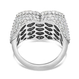 Heart Diamond Statement Ring - Shyne Jewelers GE4H9114G 4 Shyne Jewelers